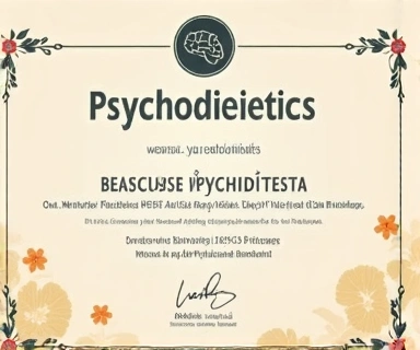 Certyfikat z psychodietetyki